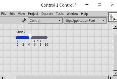 Slider Control with Animation