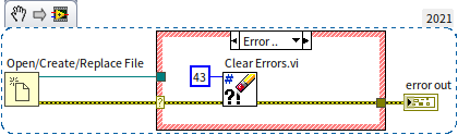 Clearing Errors